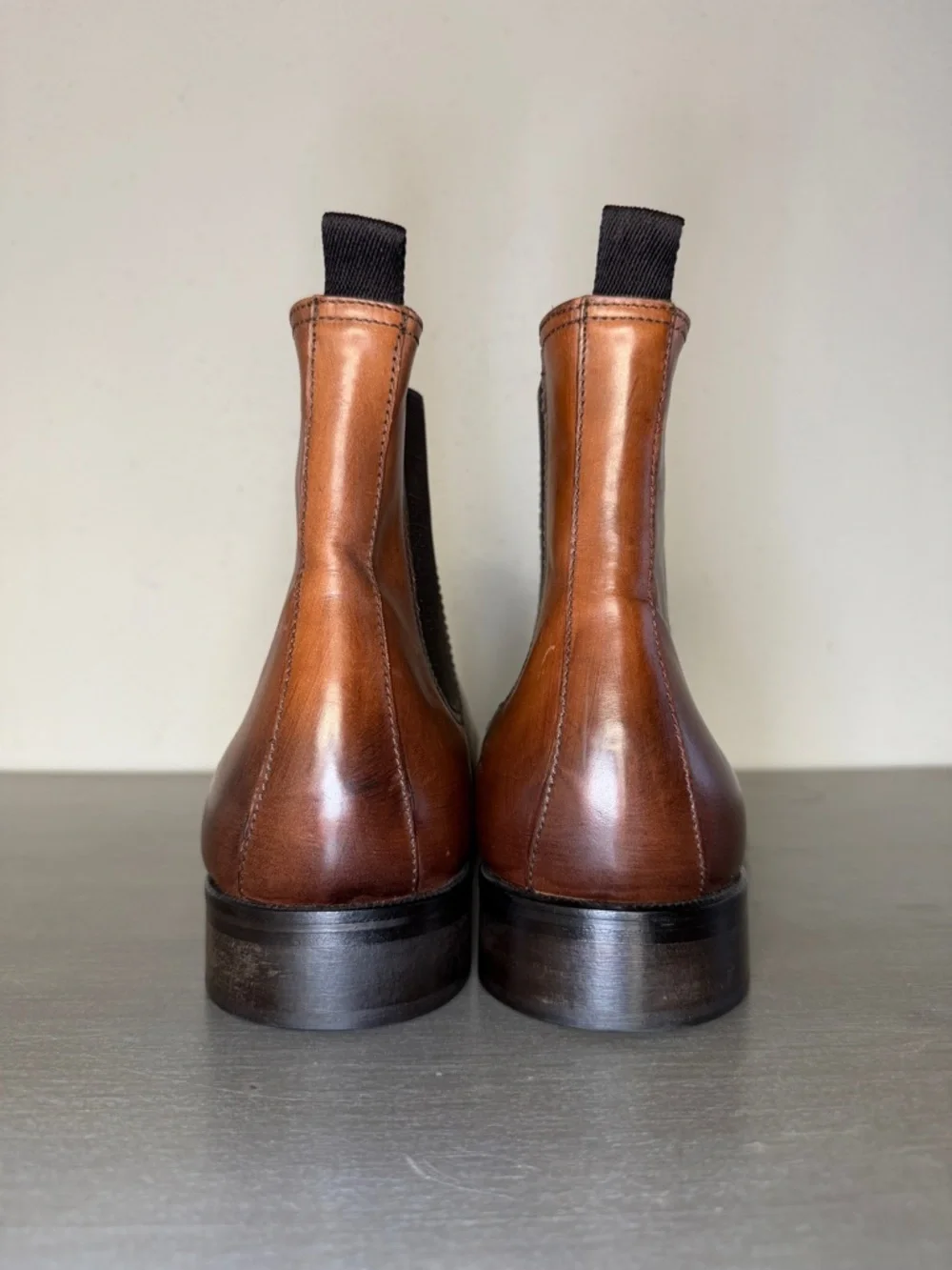 Bruno Magli Ponzi Mens Size 13 M Italian Calfskin Leather Chelsea Boots - New